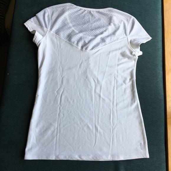 Tonic Active White Mesh Top - Picture 3 of 7